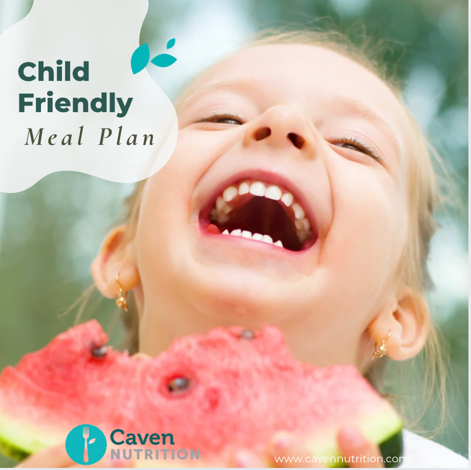 Child Friendly Meal Plan