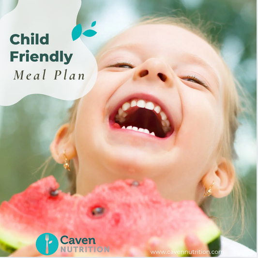 Child Friendly Meal Plan